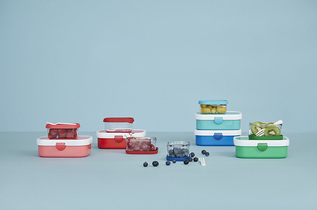  Mepal – Lunchbox Campus – Broodtrommel Voor Kinderen – Spring Flowers – Little Dutch - Bento Box - Geschikt Voor 4 Boterhammen