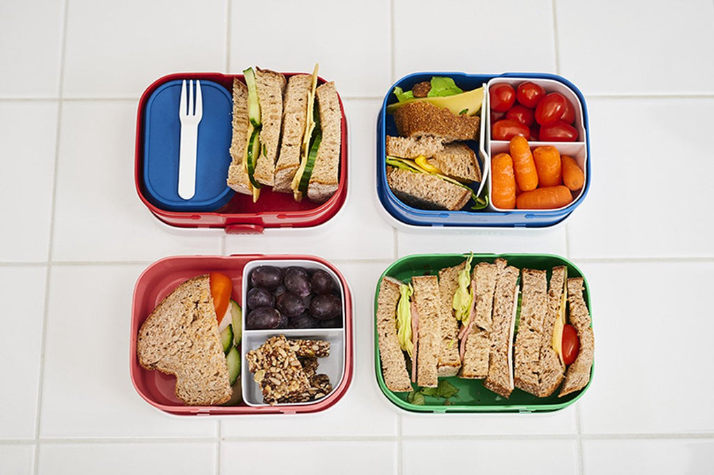  Mepal – Lunchset Campus (pu + Lb) – Pop-up Drinkfles En Broodtrommel Voor Kinderen – Jungle – Bento Box – Lekvrij