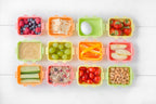  Lock&amp;Lock (mini) Vershoudbakjes Set Met Deksel - Snackdoosjes - Snackbox - Set Van 4 Stuks - Kinderen - Lekvrij - BPA Vrij - Klein - 180 Ml - Multicolor