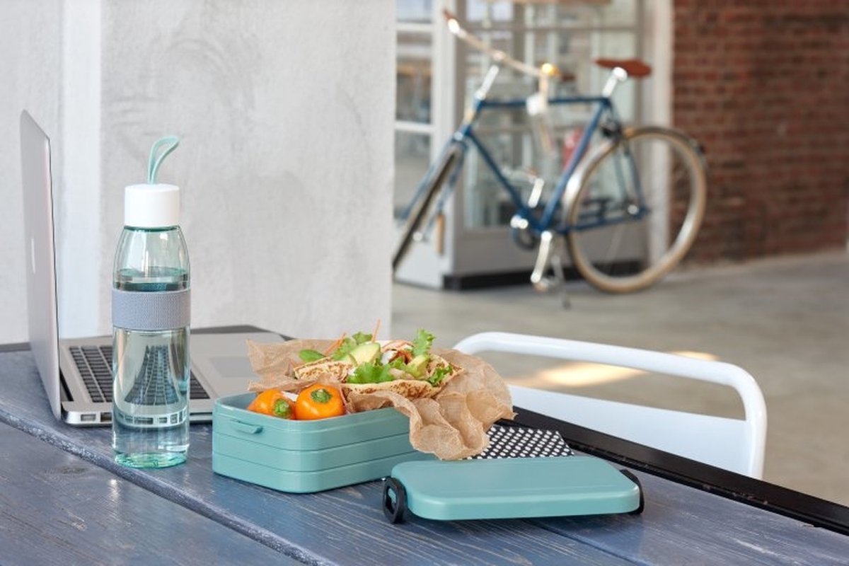  Mepal - Lunchbox Take A Break Midi – Geschikt Voor 4 Boterhammen – Nordic Green – Lunchbox Voor Volwassenen