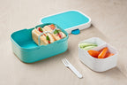  Mepal – Lunchset Campus (sb + Lb) – Schoolbeker En Broodtrommel Voor Kinderen – Turquoise – Bento Box - Lekvrij