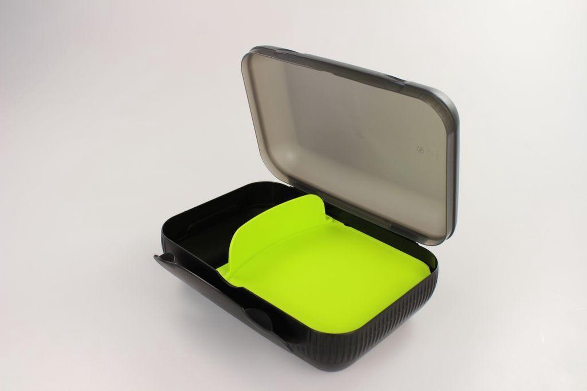  Tupperware Snackpack Zwart
