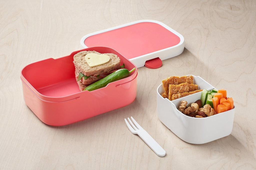  Mepal – Lunchset Campus (sb + Lb) – Schoolbeker En Broodtrommel Voor Kinderen – Roze – Bento Box - Lekvrij