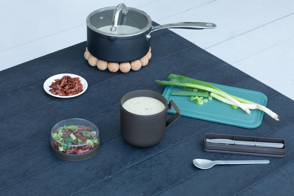  Brabantia Make &amp; Take Soepbeker - 0,6 L - Kunststof - Dark Grey