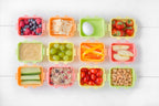  Lock&amp;Lock (mini) Vershoudbakjes Set Met Deksel - Snackdoosjes - Snackbox - Babyvoeding Bewaarbakjes - Set Van 4 Stuks - Roze - 180 Ml - Kinderen En Volwassenen - Lekvrij - BPA Vrij