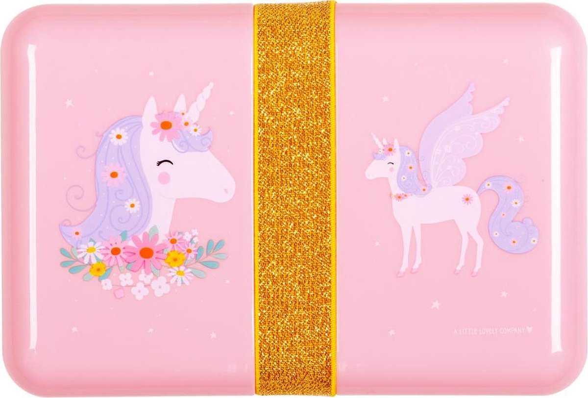  Broodtrommel / Lunch Box: Eenhoorn | A Little Lovely Company