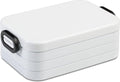  Mepal - Lunchbox Take A Break Midi – Geschikt Voor 4 Boterhammen – Wit – Lunchbox Voor Volwassenen