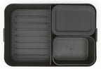  Brabantia Make &amp; Take Bento Lunchbox Incl Bentobox - Large - Kunststof - Dark Grey