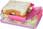  Sistema To Go Snackdoos Snack Attack Duo - Roze- 975 Ml