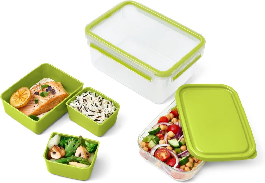 Tefal Masterseal To Go Lunchbox XL - 2,2L - Met Inlays