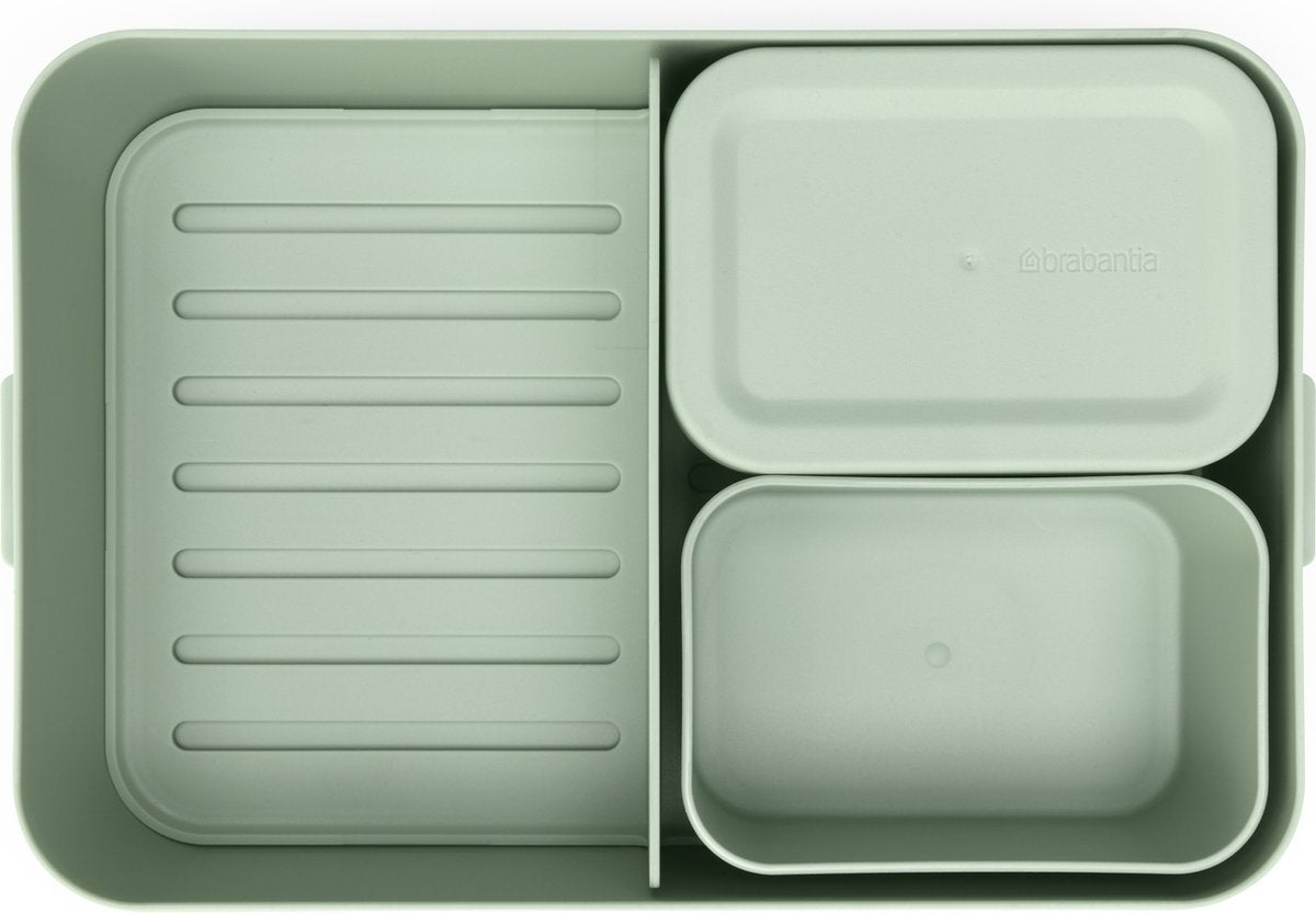  Brabantia Make &amp; Take Bento Lunchbox Incl Bentobox- Large - Kunststof - Jade Green