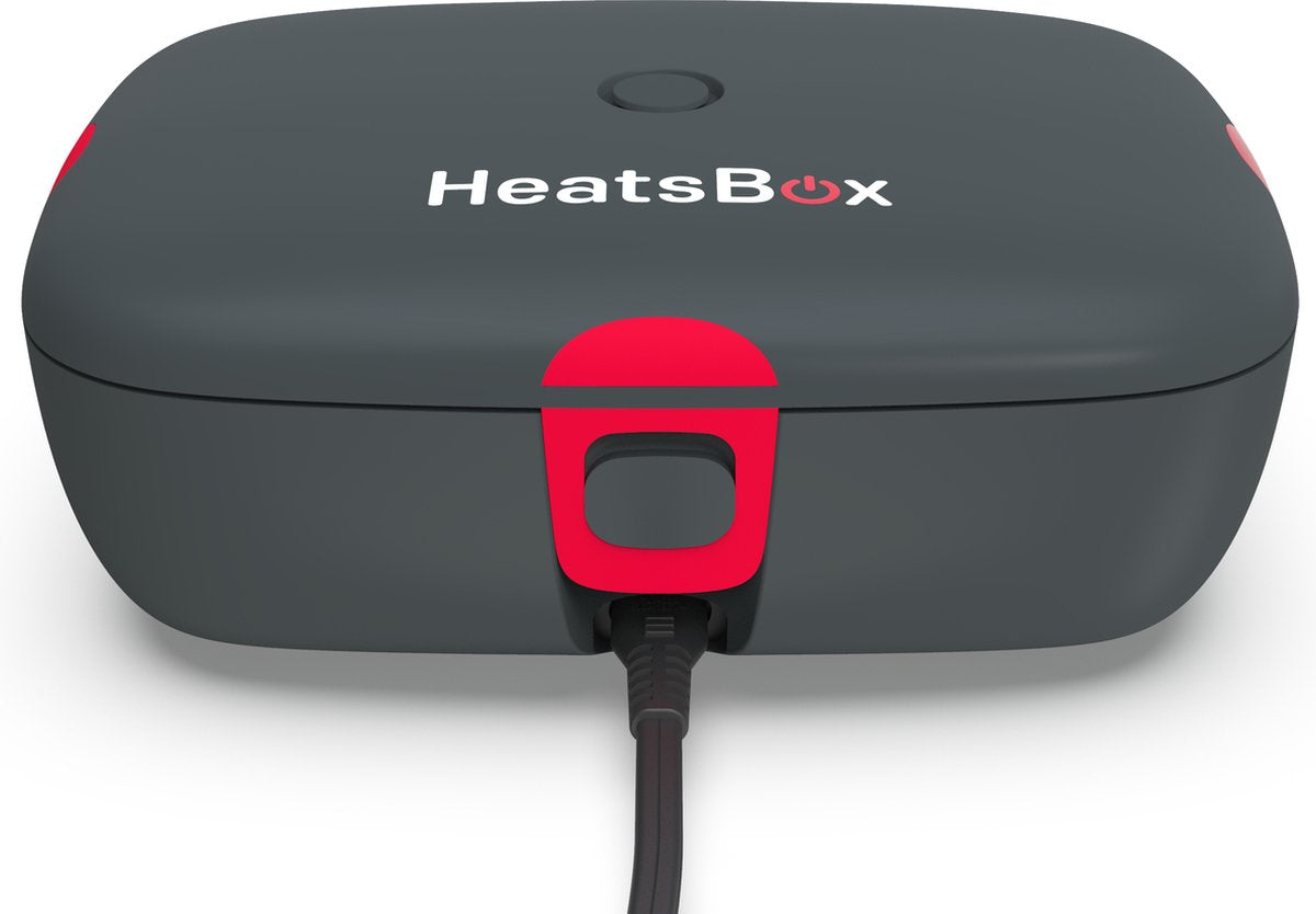  Faitron HeatsBox Style - Elektrische Lunchbox - Lunchbox Volwassenen - RVS - Verschillende Elektrische Compartimenten - 220V - Lunchtrommel Voor Warme Maaltijden