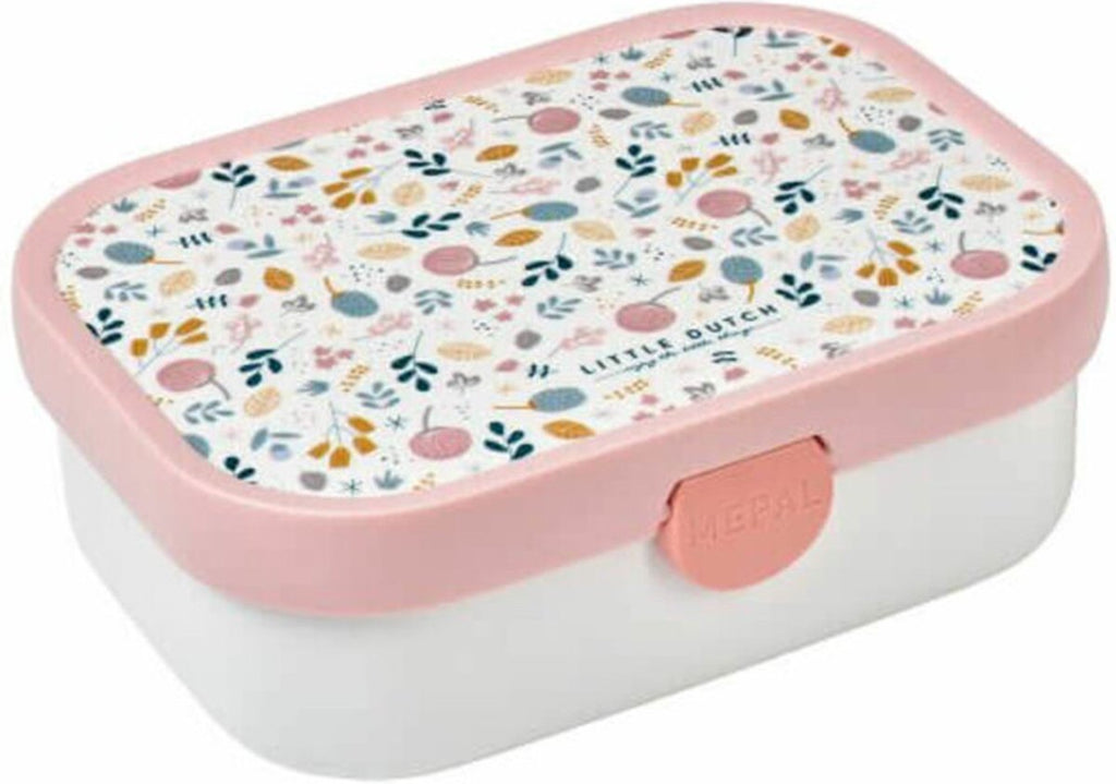  Mepal – Lunchbox Campus – Broodtrommel Voor Kinderen – Spring Flowers – Little Dutch - Bento Box - Geschikt Voor 4 Boterhammen
