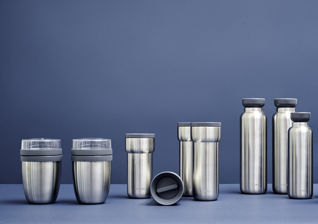  Mepal – Isoleer Lunchpot Ellipse – Houdt Je Eten 6-8 Uur Warm En 12 Uur Koud – Nordic Green – 2 Compartimenten – Soep Beker To Go – Yoghurt Beker Muesli - Thermos Lunchbox