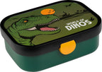  Mepal – Lunchset Campus (pu + Lb) – Pop-up Drinkfles En Broodtrommel Voor Kinderen – Dino – Bento Box – Lekvrij