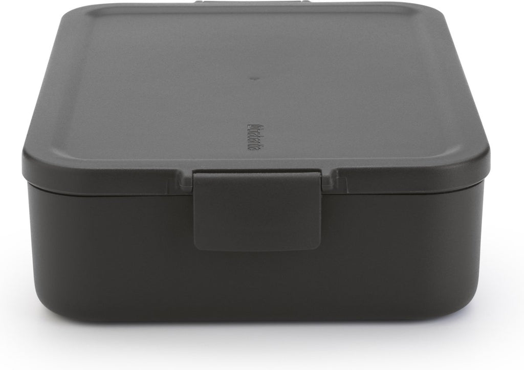  Brabantia Make &amp; Take Bento Lunchbox Incl Bentobox - Large - Kunststof - Dark Grey