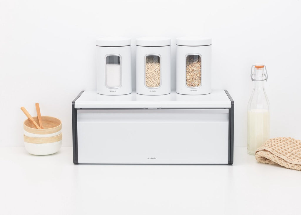  Brabantia Broodtrommel - Met Klepdeksel - White