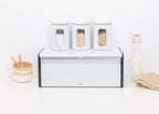  Brabantia Broodtrommel - Met Klepdeksel - White