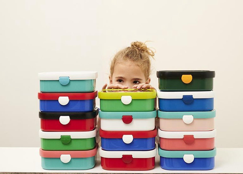  Mepal – Lunchset Campus (sb + Lb) – Schoolbeker En Broodtrommel Voor Kinderen – Blauw – Bento Box - Lekvrij