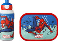  Mepal – Lunchset Campus (pu + Lb) – Pop-up Drinkfles En Broodtrommel Voor Kinderen – Spiderman – Bento Box – Lekvrij