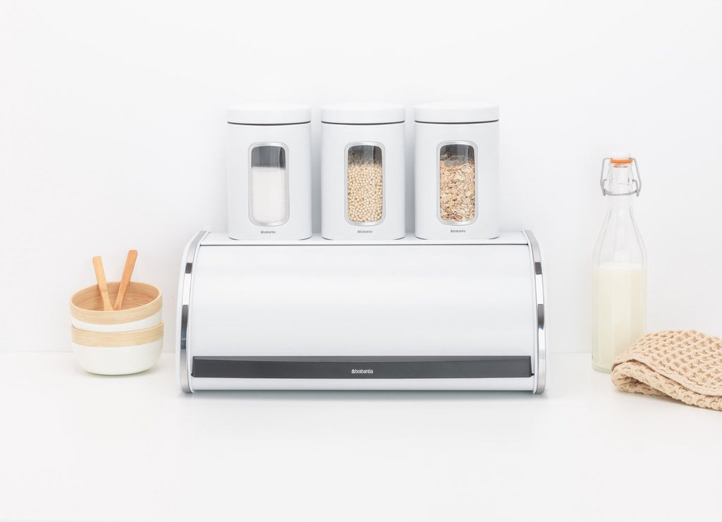  Brabantia Broodtrommel - Met Schuifdeksel - White