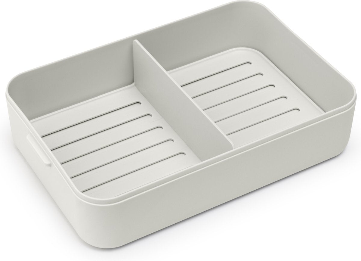  Brabantia Make &amp; Take Bento Lunchbox Incl Bentobox - Large - Kunststof - Light Grey