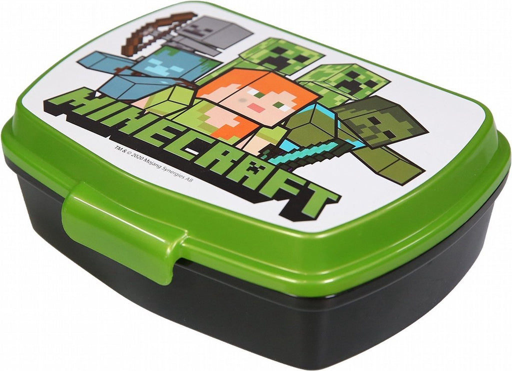 Mickey Mouse Minecraft Broodtrommel - 17x14 Cm - Brooddoos - Sandwich Box