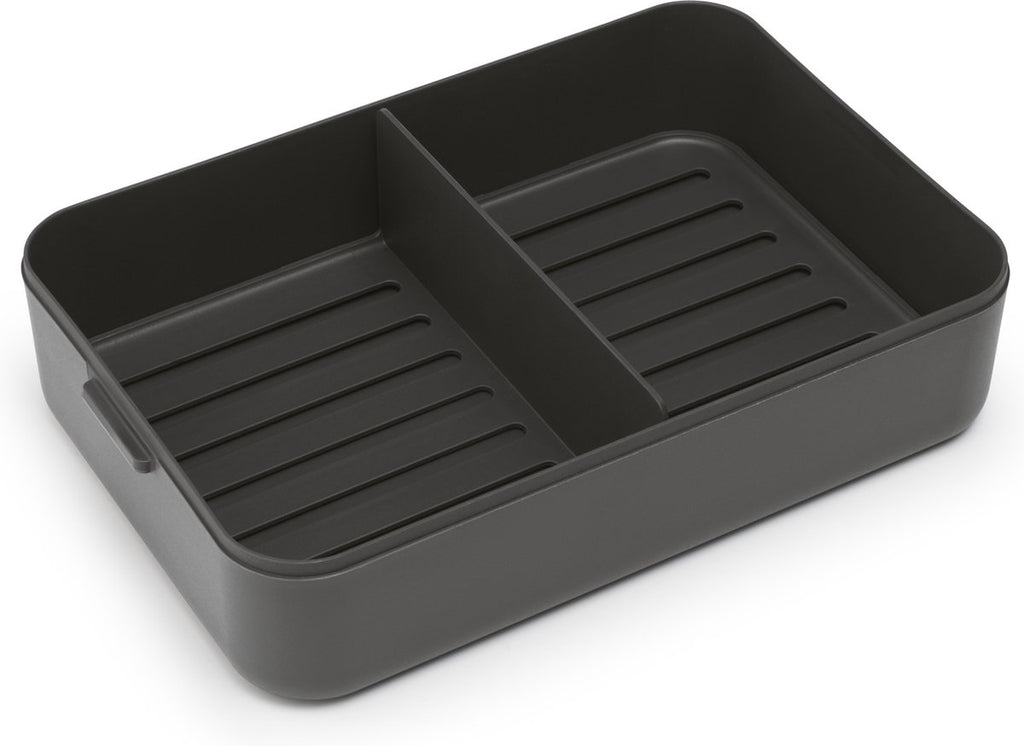  Brabantia Make &amp; Take Bento Lunchbox Incl Bentobox - Large - Kunststof - Dark Grey