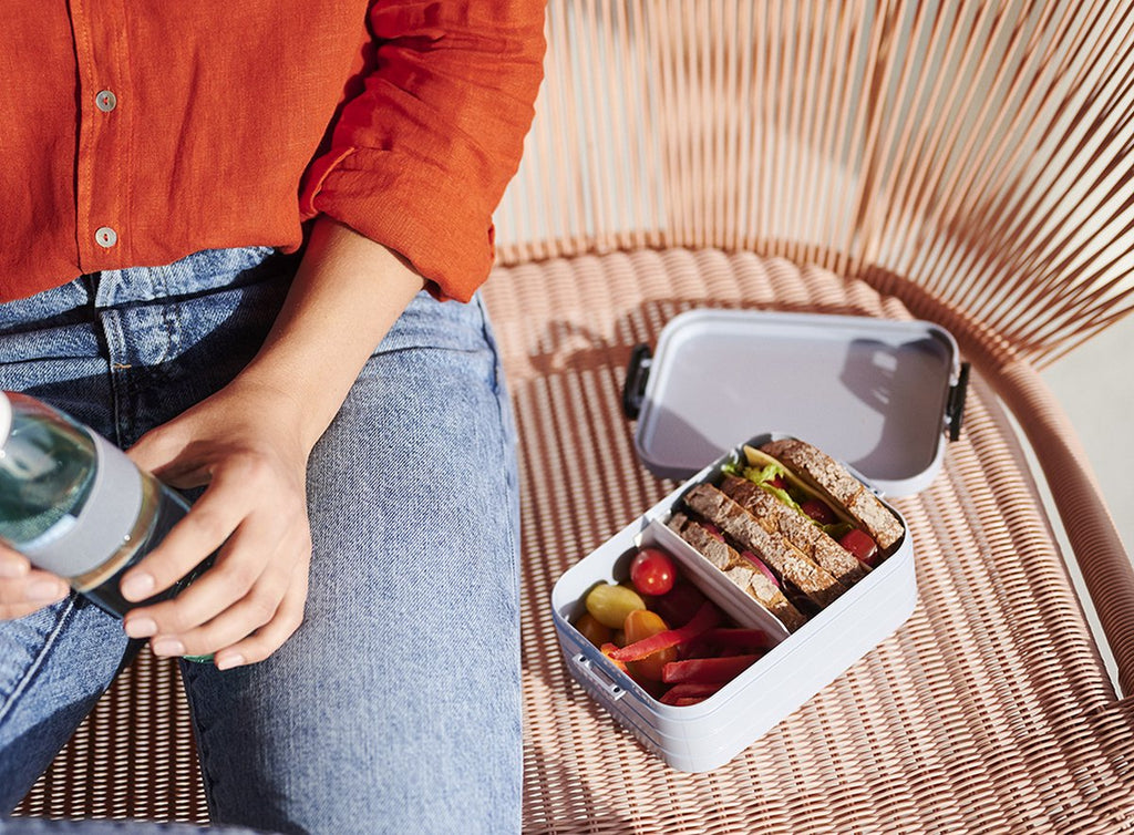  Mepal - Lunchbox Take A Break Midi – Geschikt Voor 4 Boterhammen – Nordic Pink – Lunchbox Voor Volwassenen
