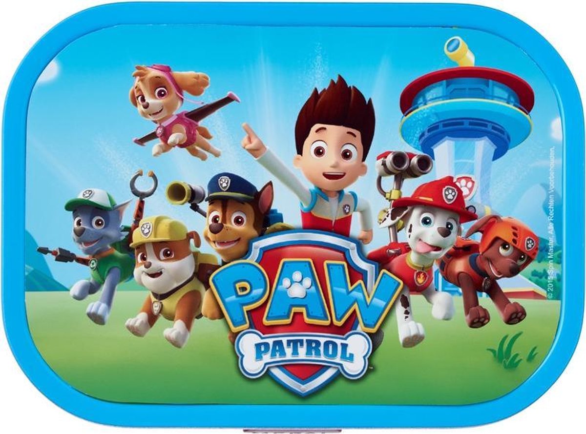  Rosti Mepal - PAW Patrol Broodtrommel - 176 X 130 X 60 Mm - Blauw