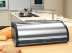  Brabantia Broodtrommel - Met Schuifdeksel - Matt Steel Fingerprint Proof