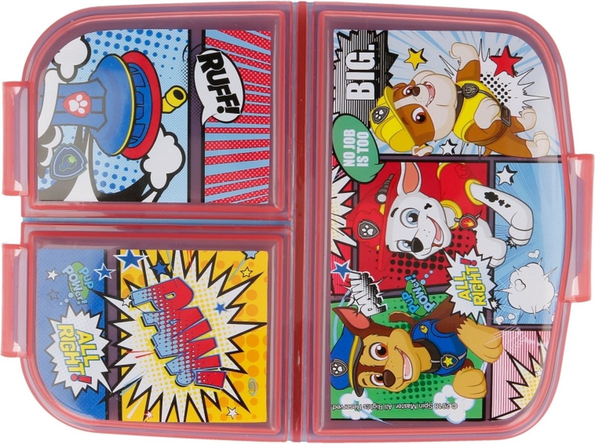  PAW Patrol - Vershouddoos - Lunchbox - 400ml - Blauw/Rood