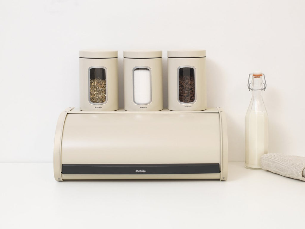  Brabantia Broodtrommel - Met Schuifdeksel - Soft Beige