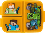 Mickey Mouse Minecraft Broodtrommel 3 Vakjes - 18x13 Cm - Brooddoos - Lunchbox