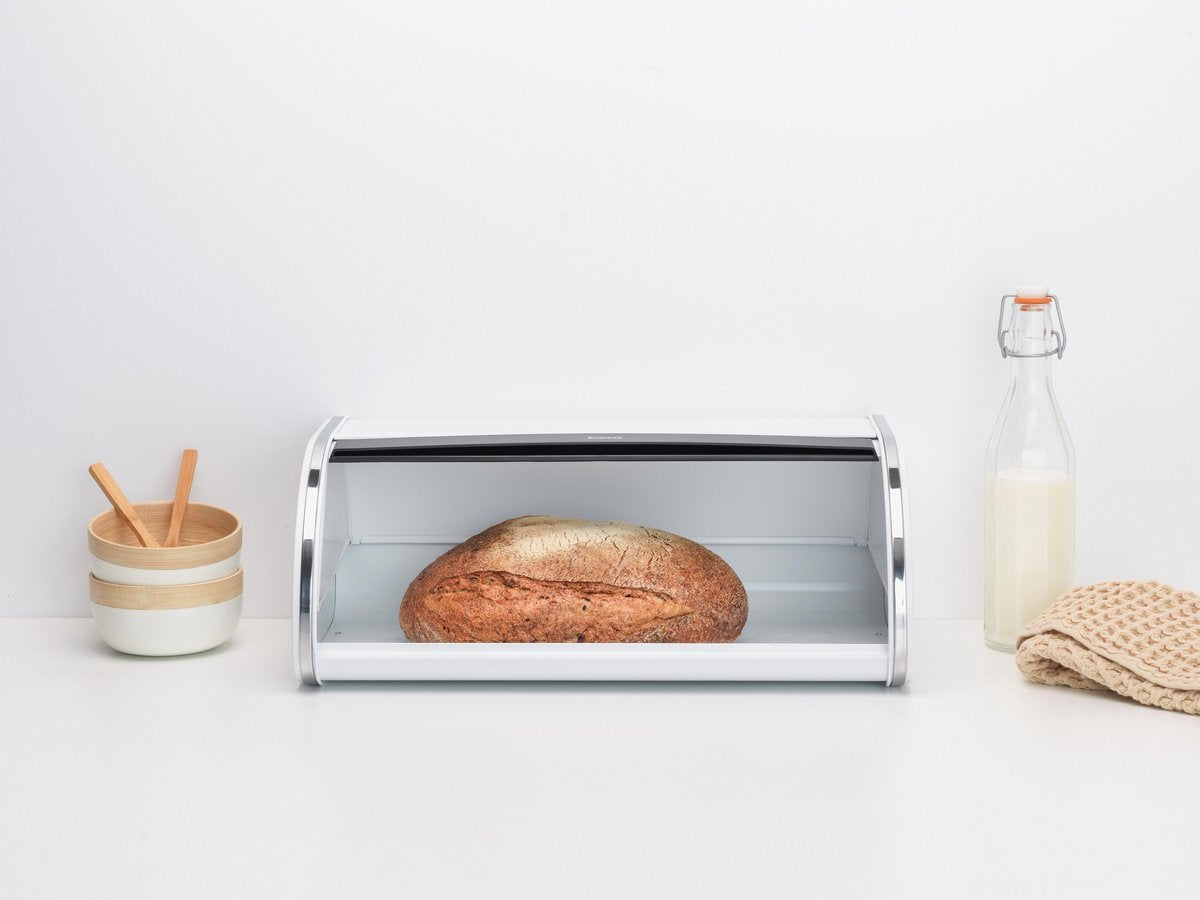  Brabantia Broodtrommel - Met Schuifdeksel - White