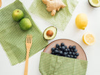  Bijenwas Wraps - Beeswax Food Wrap - Beewax - Bee Wrap - Bijenwasdoek - Zero Waste - 3 Stuks; Klein, Middel, Groot - Herbruikbaar - Duurzaam Cadeau - Boterhamzakje - Bijenwas Doek - Beeswax Wraps - Herbruikbaar Boterhamzakje - Bijenwas Vellen