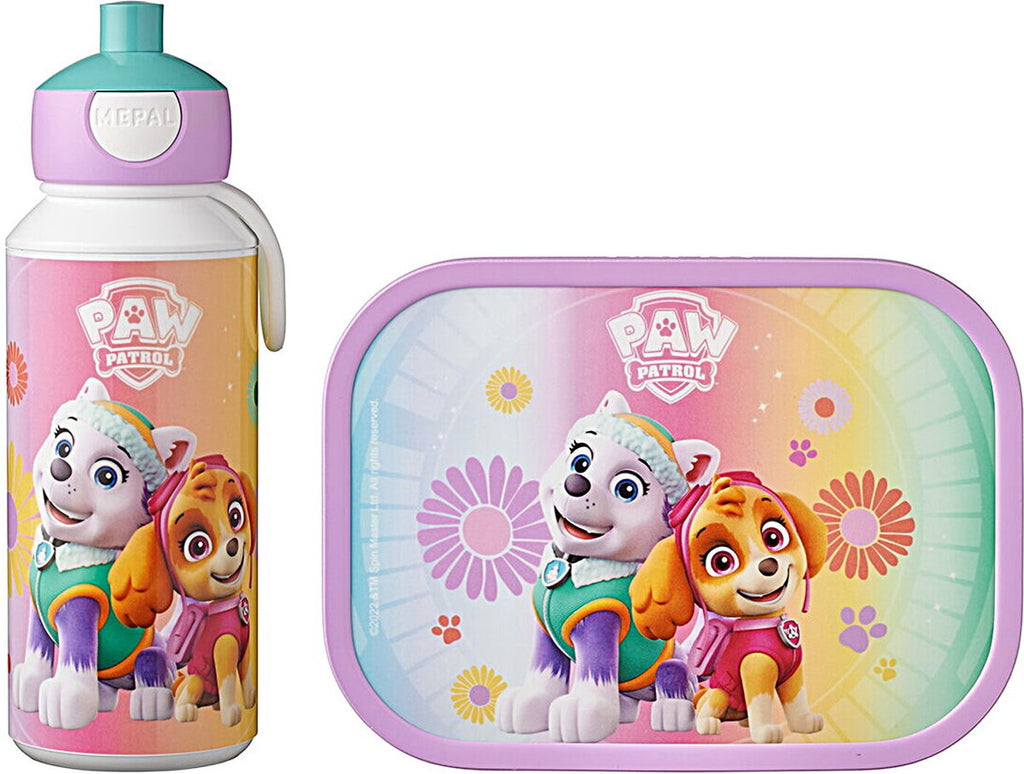 Mepal Paw Patrol Girls Voordeelset Lunchbox &amp; Pop-up Fles