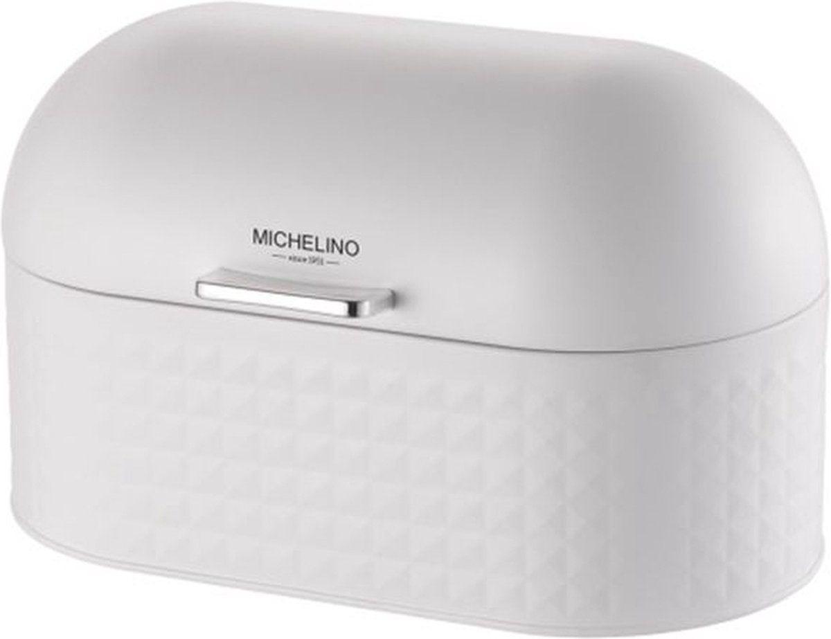  Michelino Broodtrommel - Wit - 33,5 X 19,5 X 20 Cm