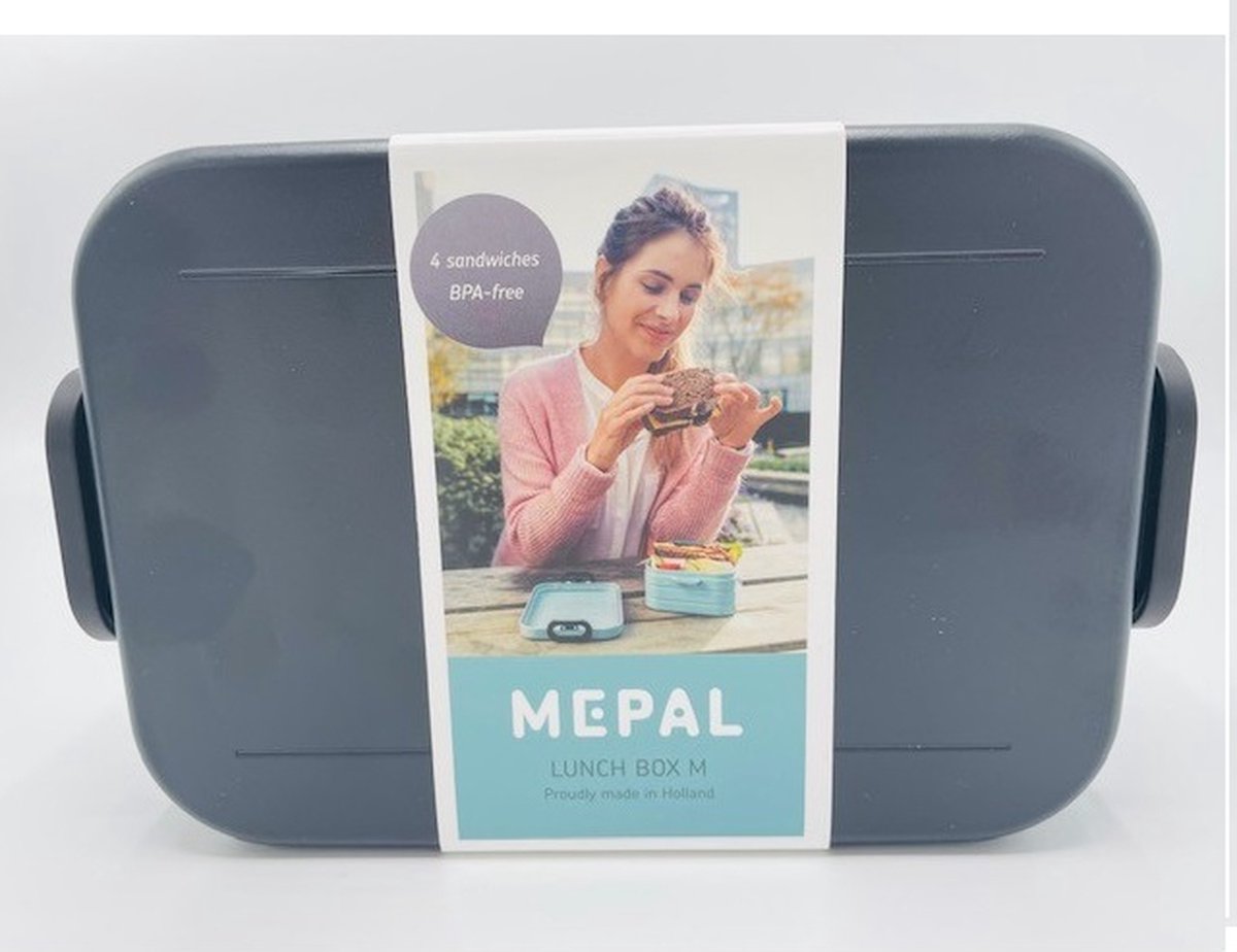  Mepal Lunchbox Take A Break Midi Zwart
