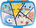 Disney Pokemon Broodtrommel - Officieel Gelicentieerd - 17x13 Cm - Brooddoos - Lunchbox