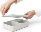  Brabantia Make &amp; Take Bento Lunchbox Incl Bentobox - Large - Kunststof - Light Grey