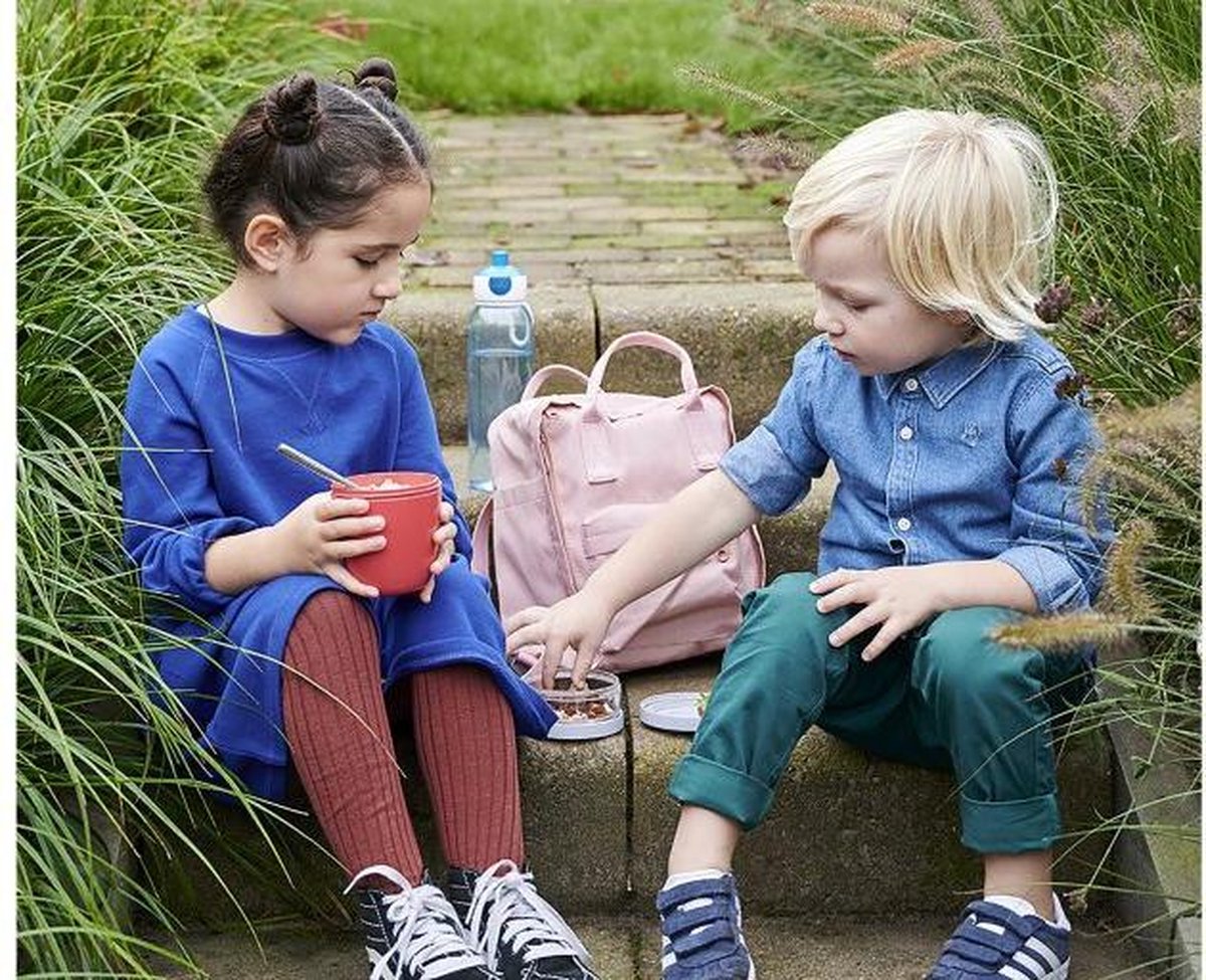  Mepal – Lunchpot Ellipse Mini – Praktische Muesli Beker To Go – Wit – Geschikt Voor Vriezer, Magnetron En Vaatwasser.