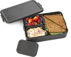  Brabantia Make &amp; Take Bento Lunchbox Incl Bentobox - Large - Kunststof - Dark Grey