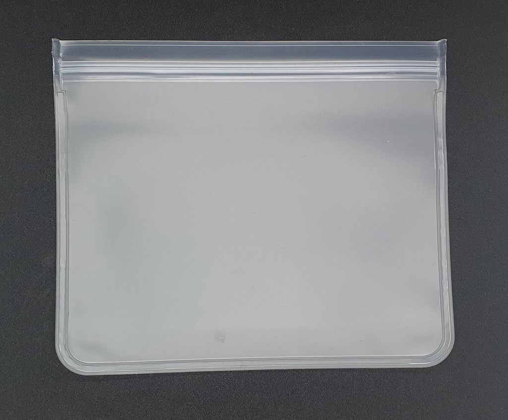  Herbruikbare Vershoudzakken Voor Diepvries, Koelkast En Vriezer – Set Van 2 Stuks - Formaat GROOT - 1000 ML Per Stuk - 19 X 22 Cm - Luchtdicht, Lekvrij En EXTRA STERK - Bewaarzakjes / Boterhamzakje - BPA Vrij