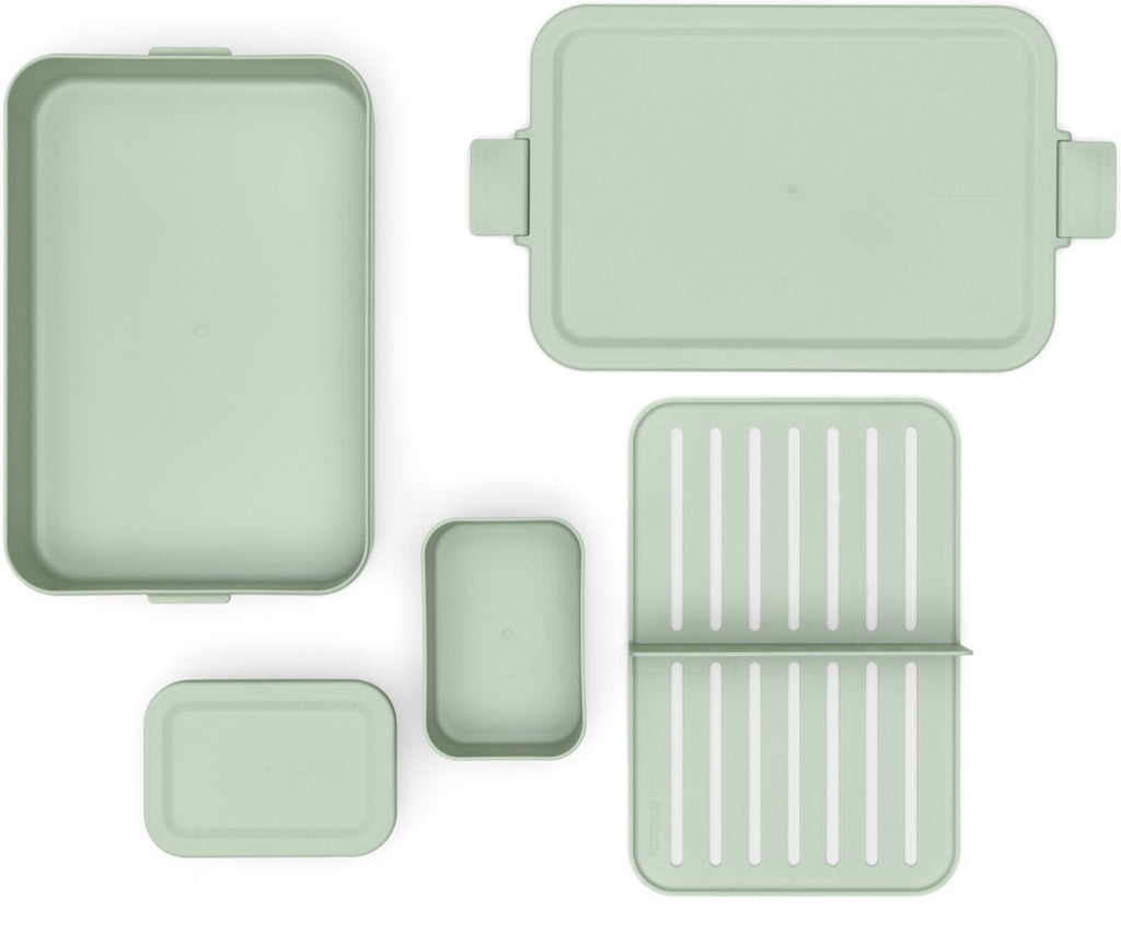  Brabantia Make &amp; Take Bento Lunchbox Incl Bentobox- Large - Kunststof - Jade Green