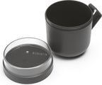  Brabantia Make &amp; Take Soepbeker - 0,6 L - Kunststof - Dark Grey