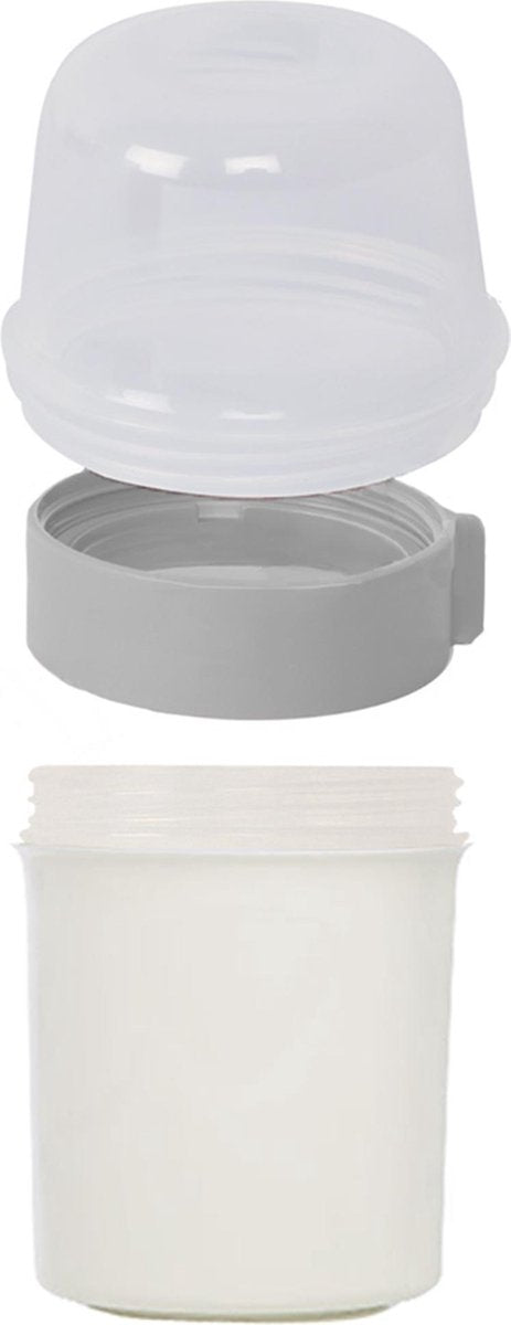  Lock&amp;Lock Yoghurtbeker - Yoghurt Beker To Go - Muesli Beker To Go - Lunchpot - Lunchbeker - Medium - 560 Ml + 310 Ml - Wit