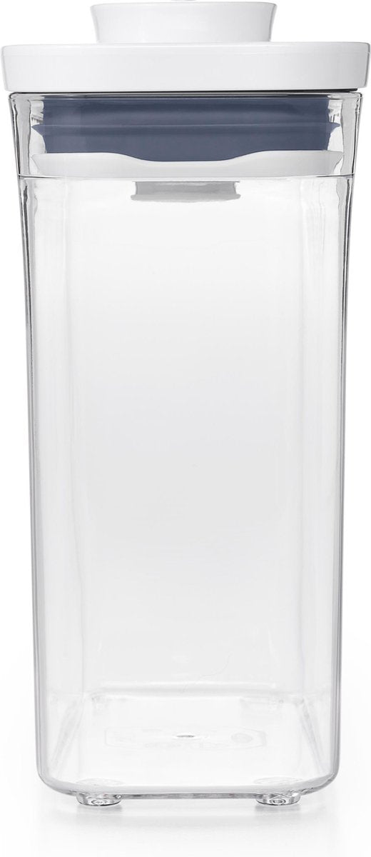  Voorraadbus 'POP' 2.0 Smal Rechthoekig - Laag (1,1 Liter)