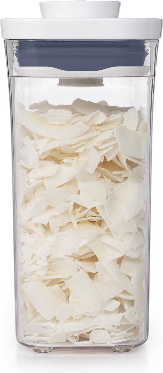  Voorraadbus 'POP' 2.0 Smal Rechthoekig - Laag (1,1 Liter)