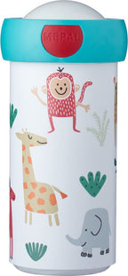  Mepal – Lunchset Campus (sb + Lb) – Schoolbeker En Broodtrommel Voor Kinderen – Animal Friends – Bento Box - Lekvrij
